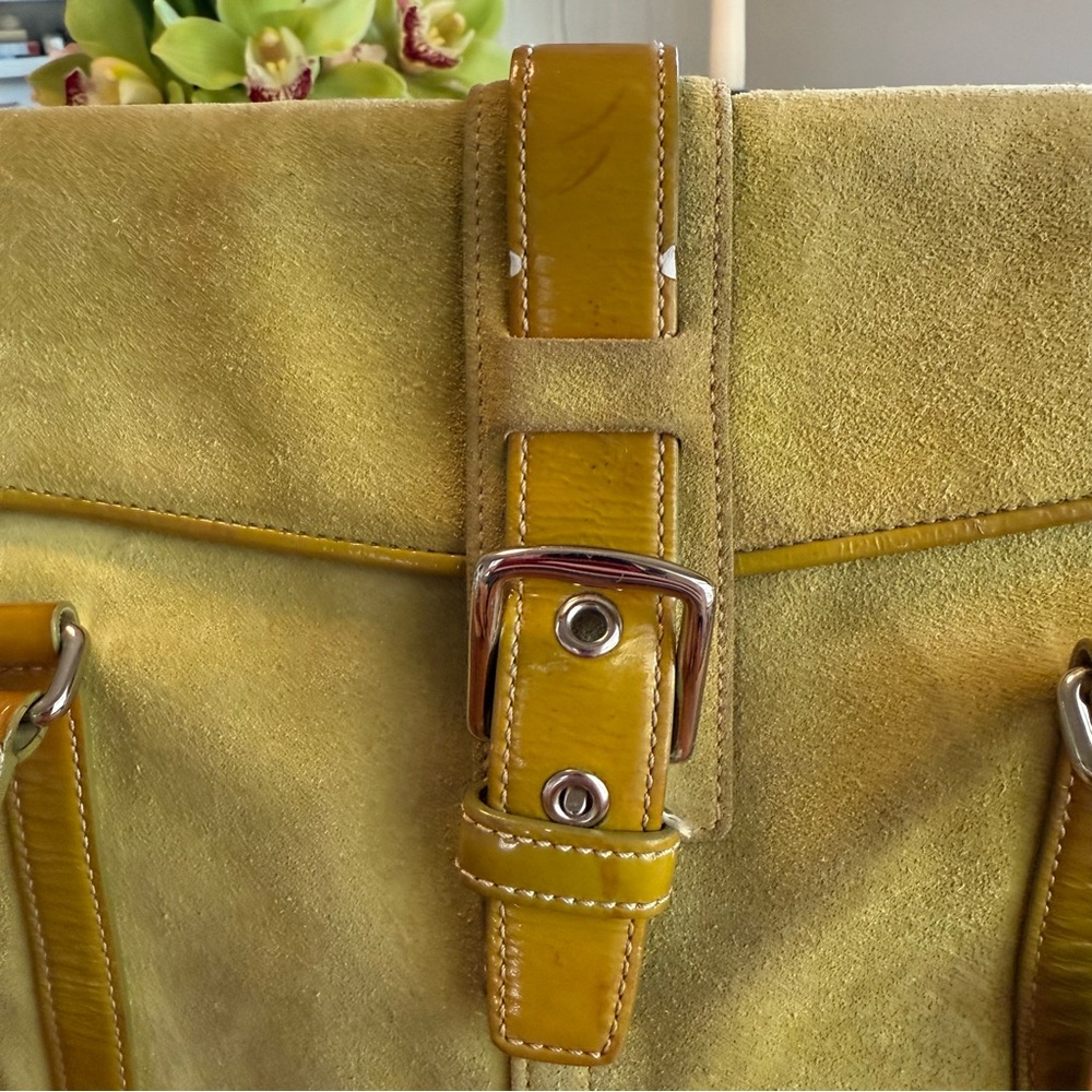 Coach green handbag - Picture 3 of 7